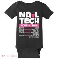 Nail Polish Manicurist Pedicurist Nail Artists Nail Tech Baby Bodysuit thumb 0
