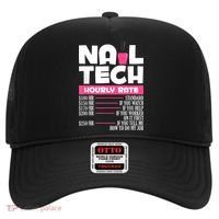 Nail Polish Manicurist Pedicurist Nail Artists Nail Tech Hat thumb 0
