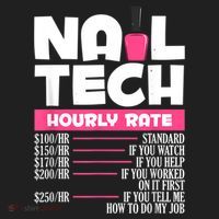 Nail Polish Manicurist Pedicurist Nail Artists Nail Tech Hat thumb 2