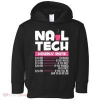 Nail Polish Manicurist Pedicurist Nail Artists Nail Tech Toddler Hoodie thumb 0