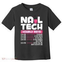 Nail Polish Manicurist Pedicurist Nail Artists Nail Tech Toddler T-Shirt thumb 0