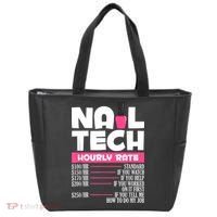 Nail Polish Manicurist Pedicurist Nail Artists Nail Tech Tote Bag thumb 0