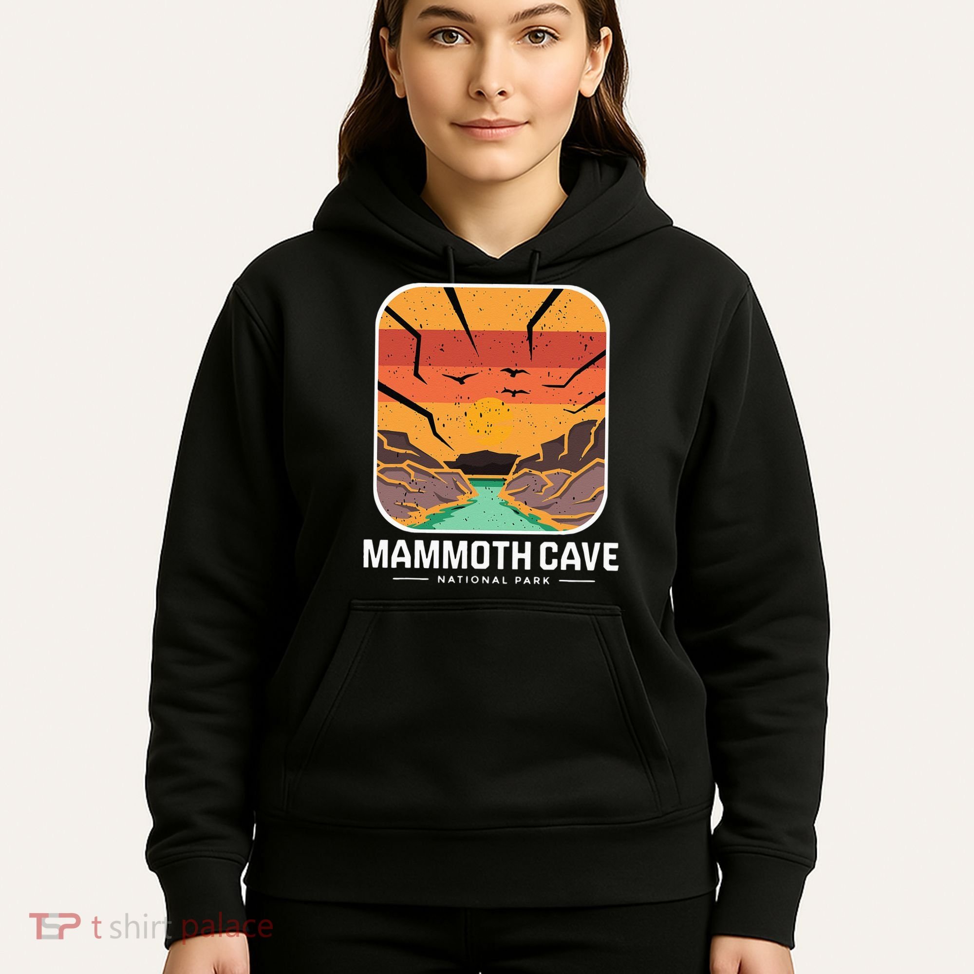 National Park Mammoth Cave Kentucky Souvenir Cave Hike Hoodie