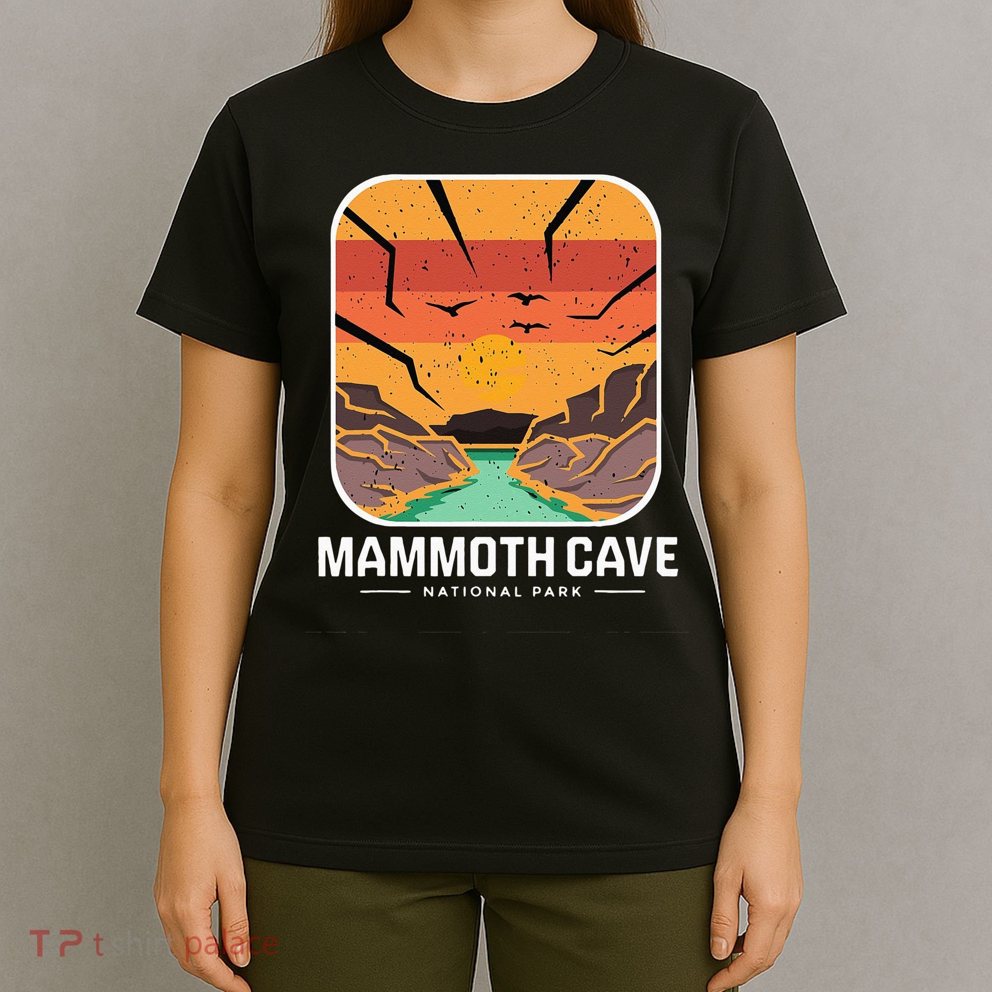 National Park Mammoth Cave Kentucky Souvenir Cave Hike T-Shirt