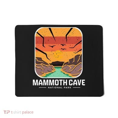 National Park Mammoth Cave Kentucky Souvenir Cave Hike Mousepad