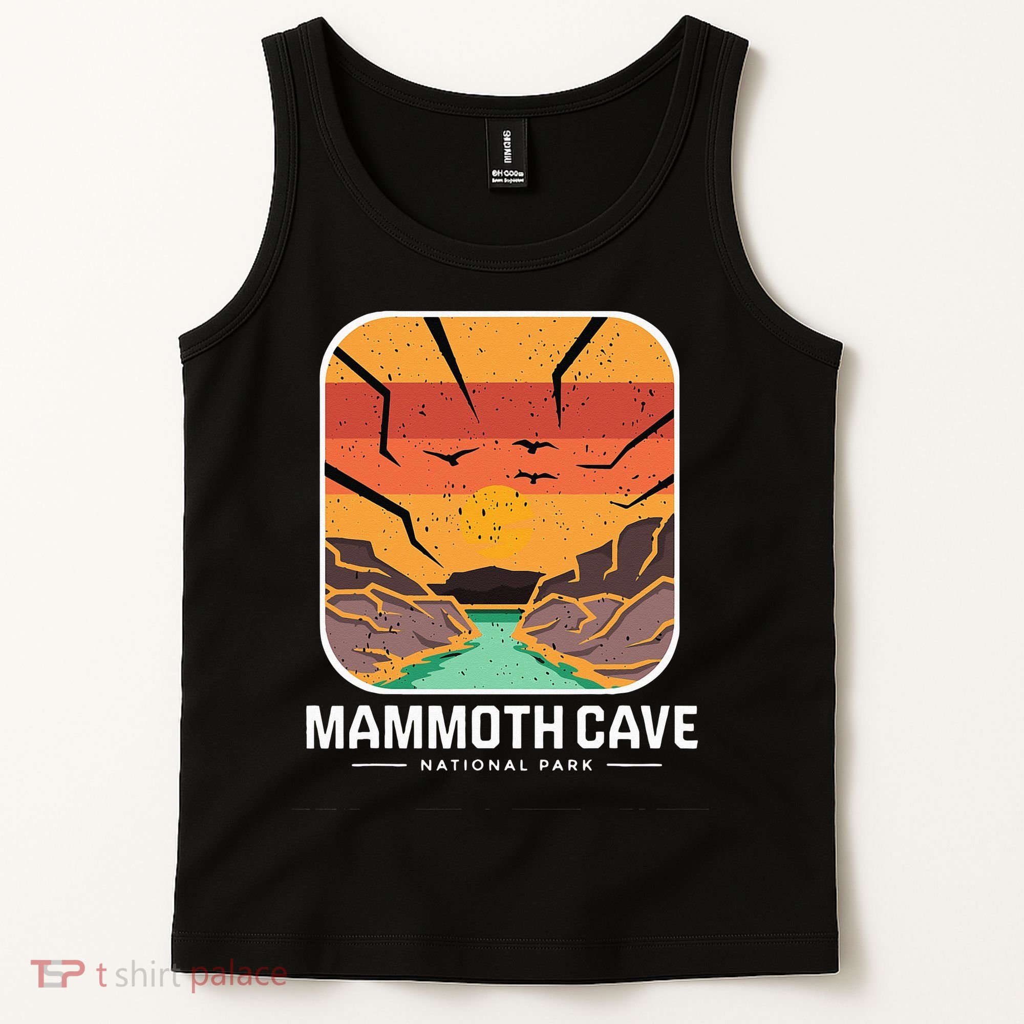 National Park Mammoth Cave Kentucky Souvenir Cave Hike Tank Top