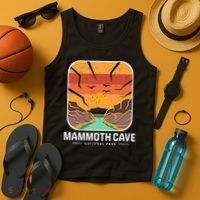 National Park Mammoth Cave Kentucky Souvenir Cave Hike Tank Top thumb 4