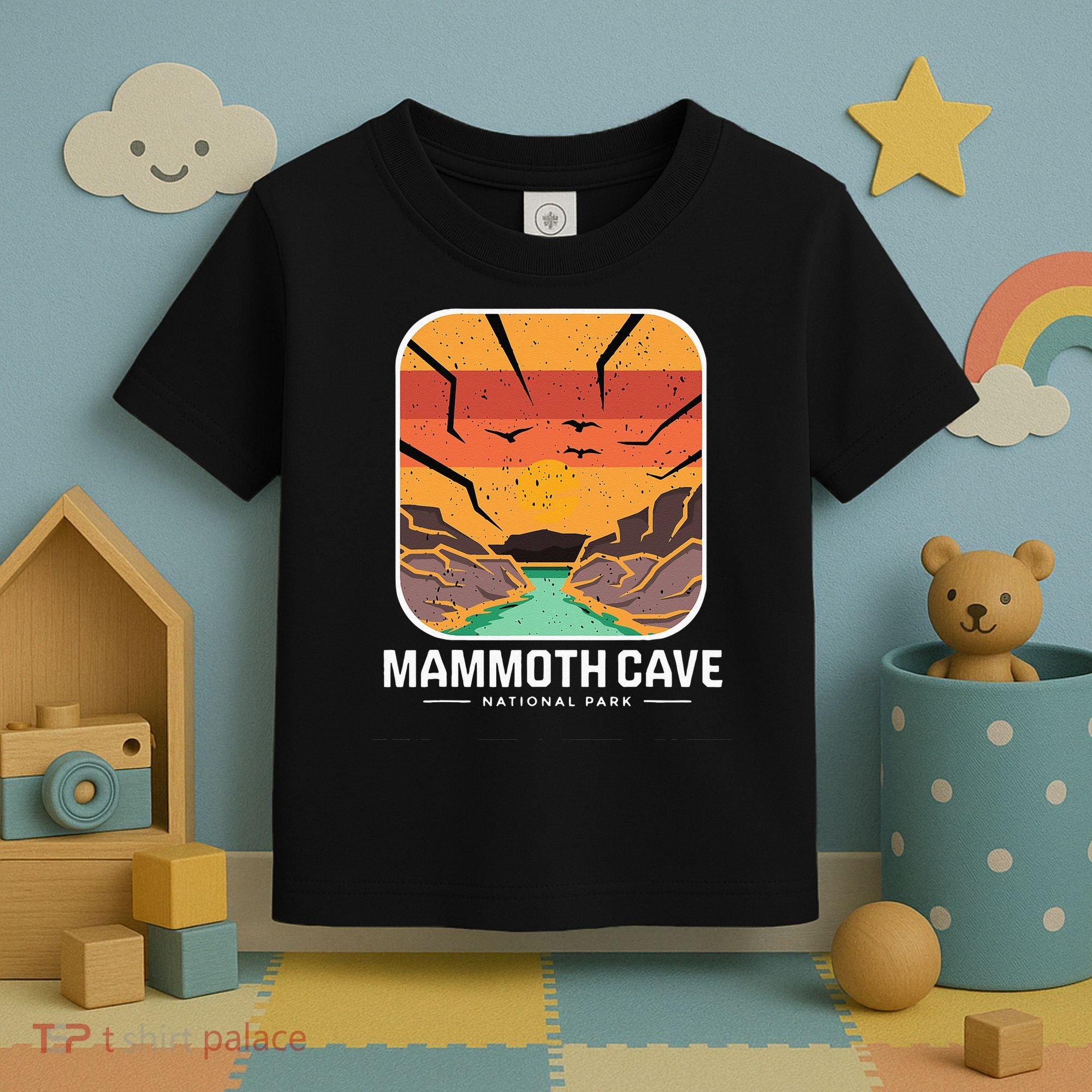 National Park Mammoth Cave Kentucky Souvenir Cave Hike Toddler T-Shirt