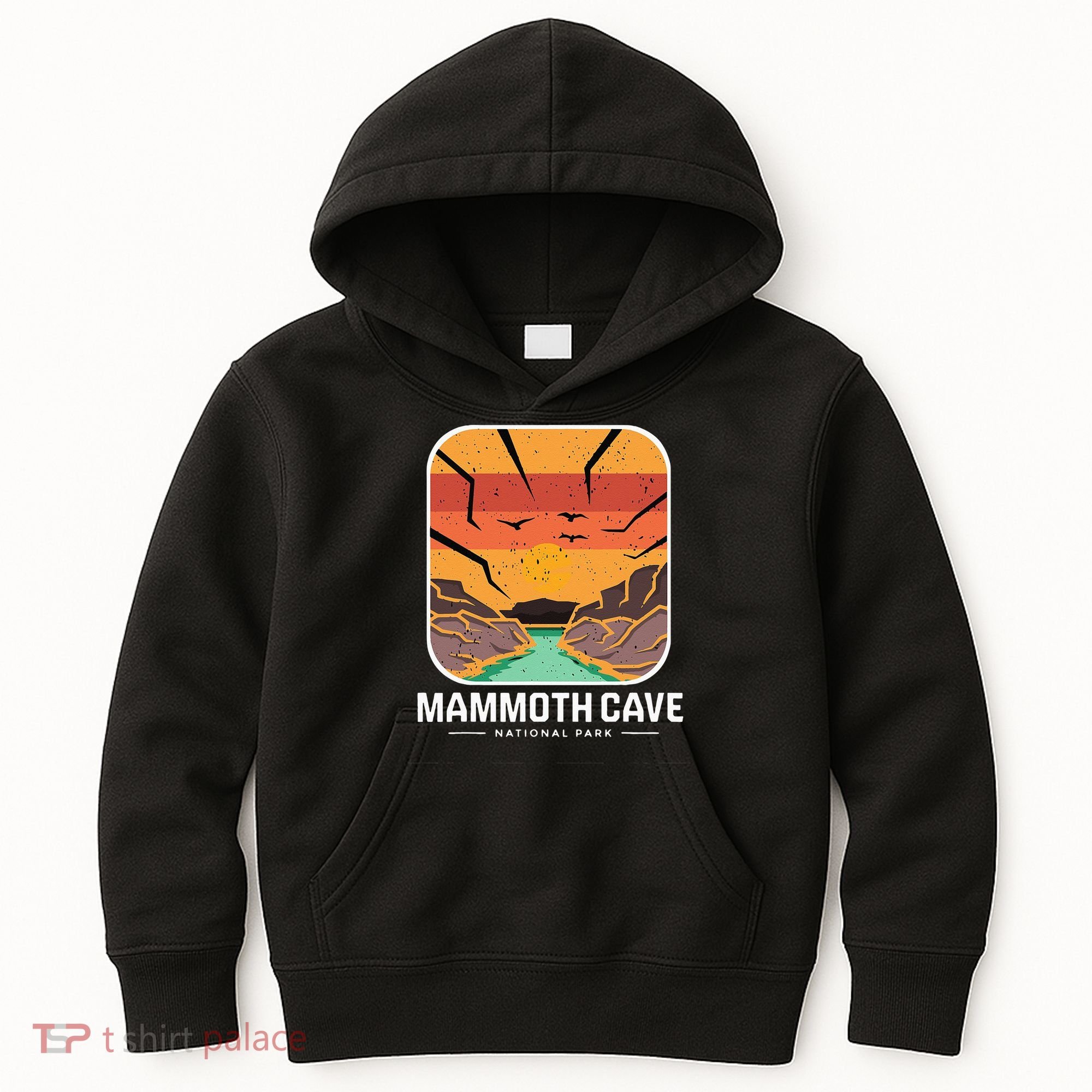 National Park Mammoth Cave Kentucky Souvenir Cave Hike Kids Hoodie