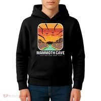National Park Mammoth Cave Kentucky Souvenir Cave Hike Kids Hoodie thumb 4
