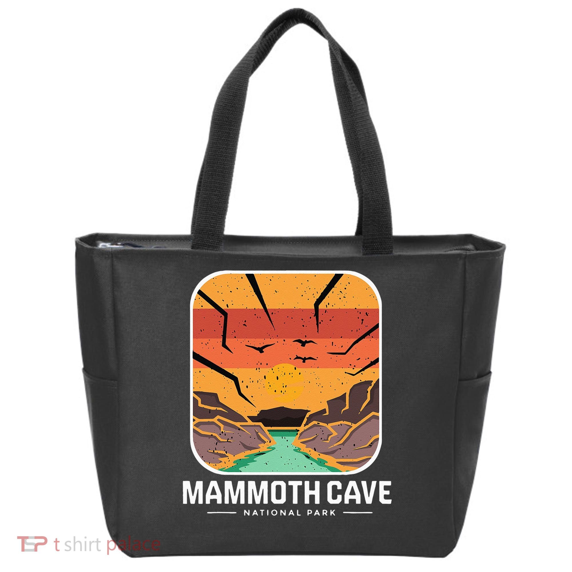 National Park Mammoth Cave Kentucky Souvenir Cave Hike Tote Bag