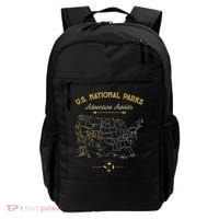 National Parks Map Camping Hiking Backpack thumb 0