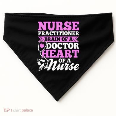 Nurse Practitioner Nurse Nurse USA-Made Doggie Bandana