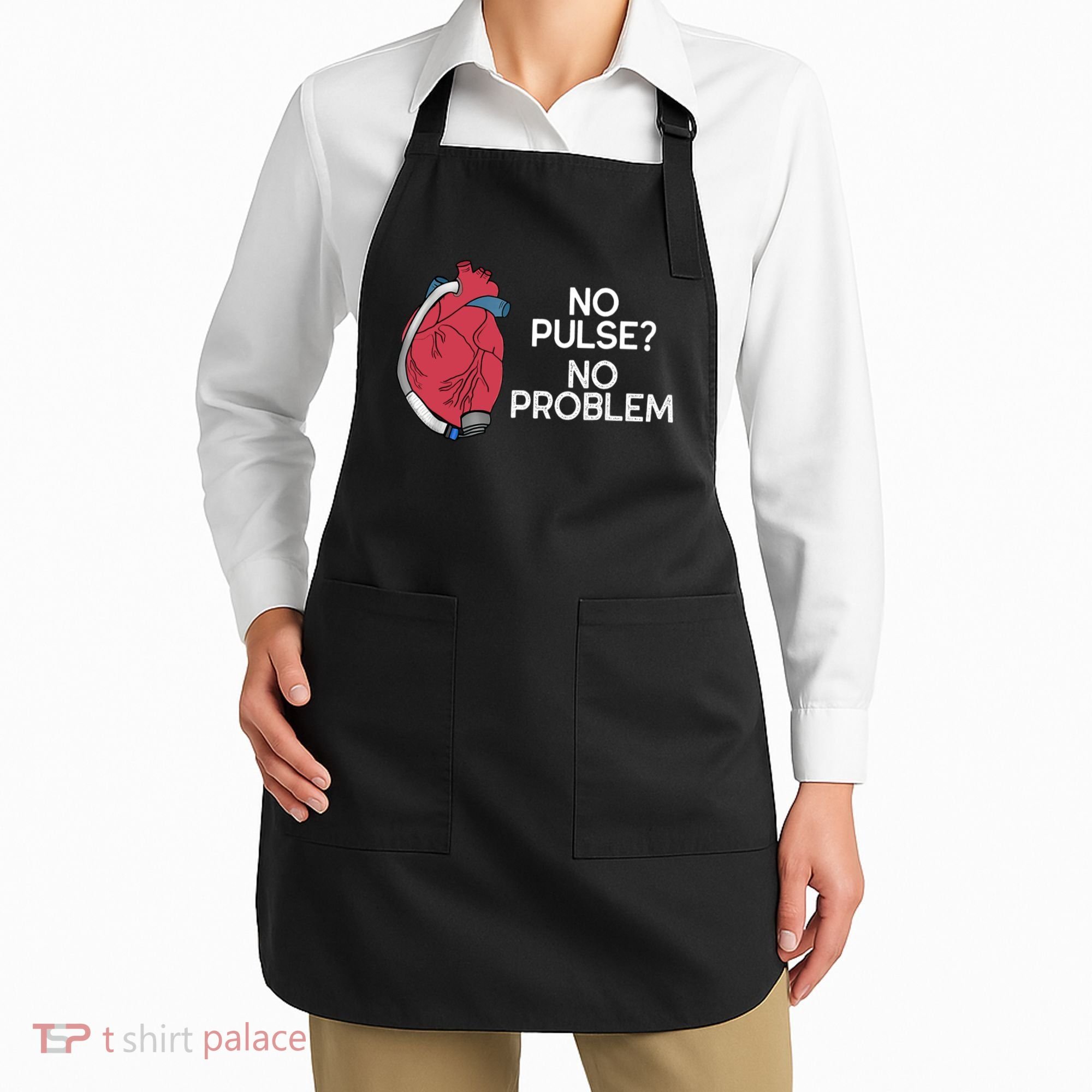 No Pulse No Problem Heartmate Lvad Heart Cvicu Apron