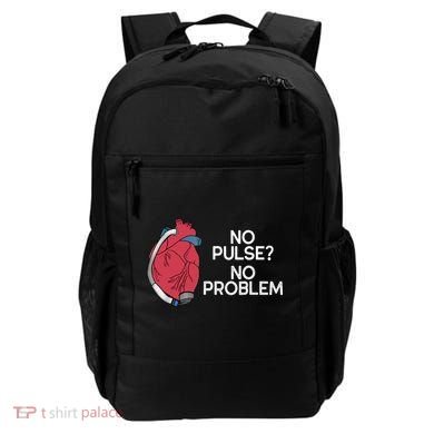 No Pulse No Problem Heartmate Lvad Heart Cvicu Backpack