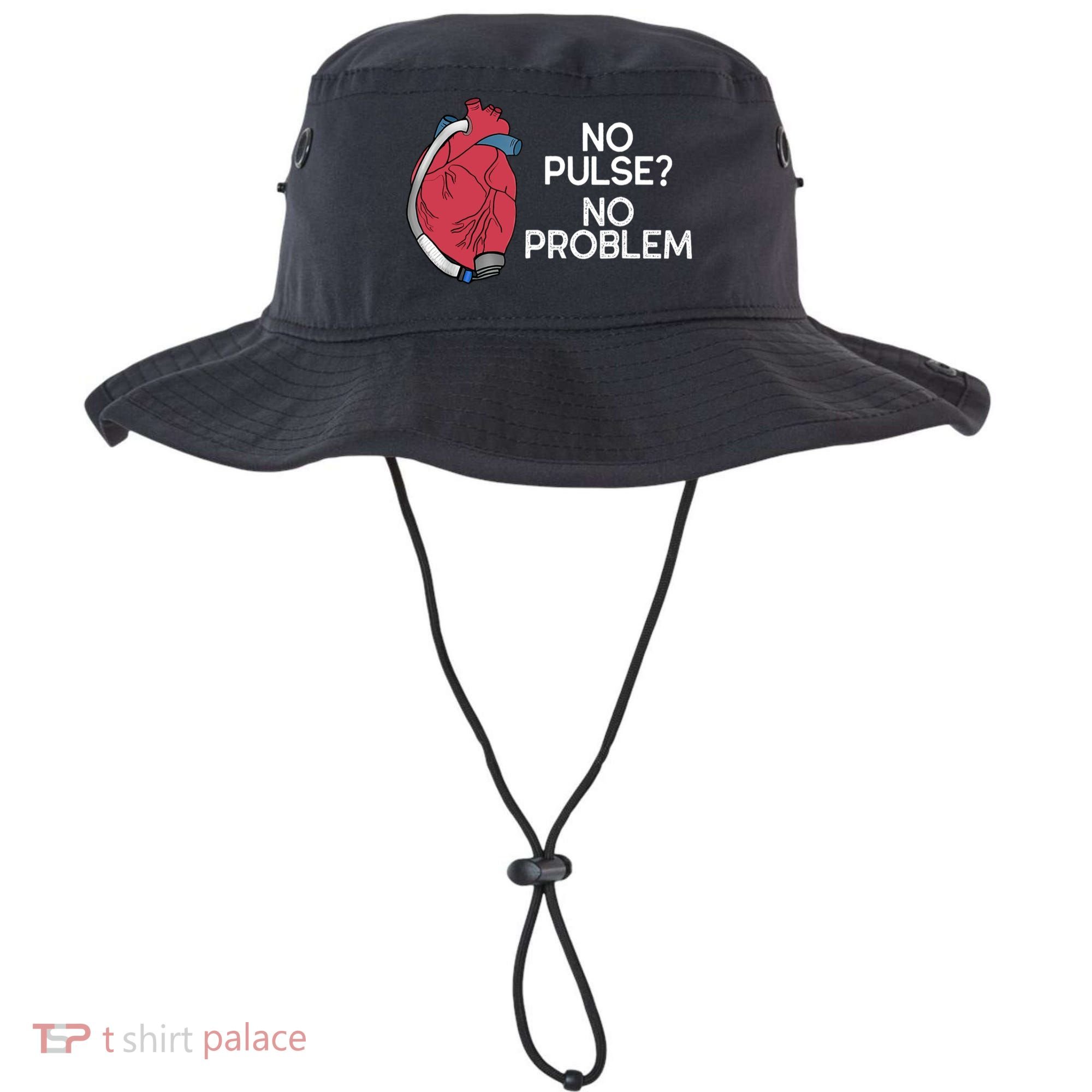 No Pulse No Problem Heartmate Lvad Heart Cvicu Bucket Hat