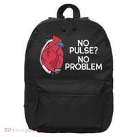 No Pulse No Problem Heartmate Lvad Heart Cvicu 16 in Basic Backpack thumb 0