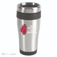 No Pulse No Problem Heartmate Lvad Heart Cvicu 16oz Travel Tumbler thumb 0