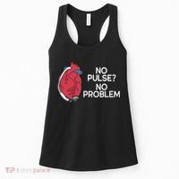 No Pulse No Problem Heartmate Lvad Heart Cvicu Women's Tank Top thumb 0