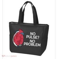No Pulse No Problem Heartmate Lvad Heart Cvicu Tote Bag thumb 3