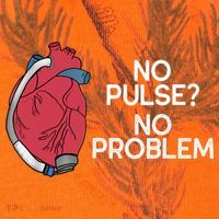 No Pulse No Problem Heartmate Lvad Heart Cvicu Kati Licensed 12" Camo Cuffed Beanie thumb 2