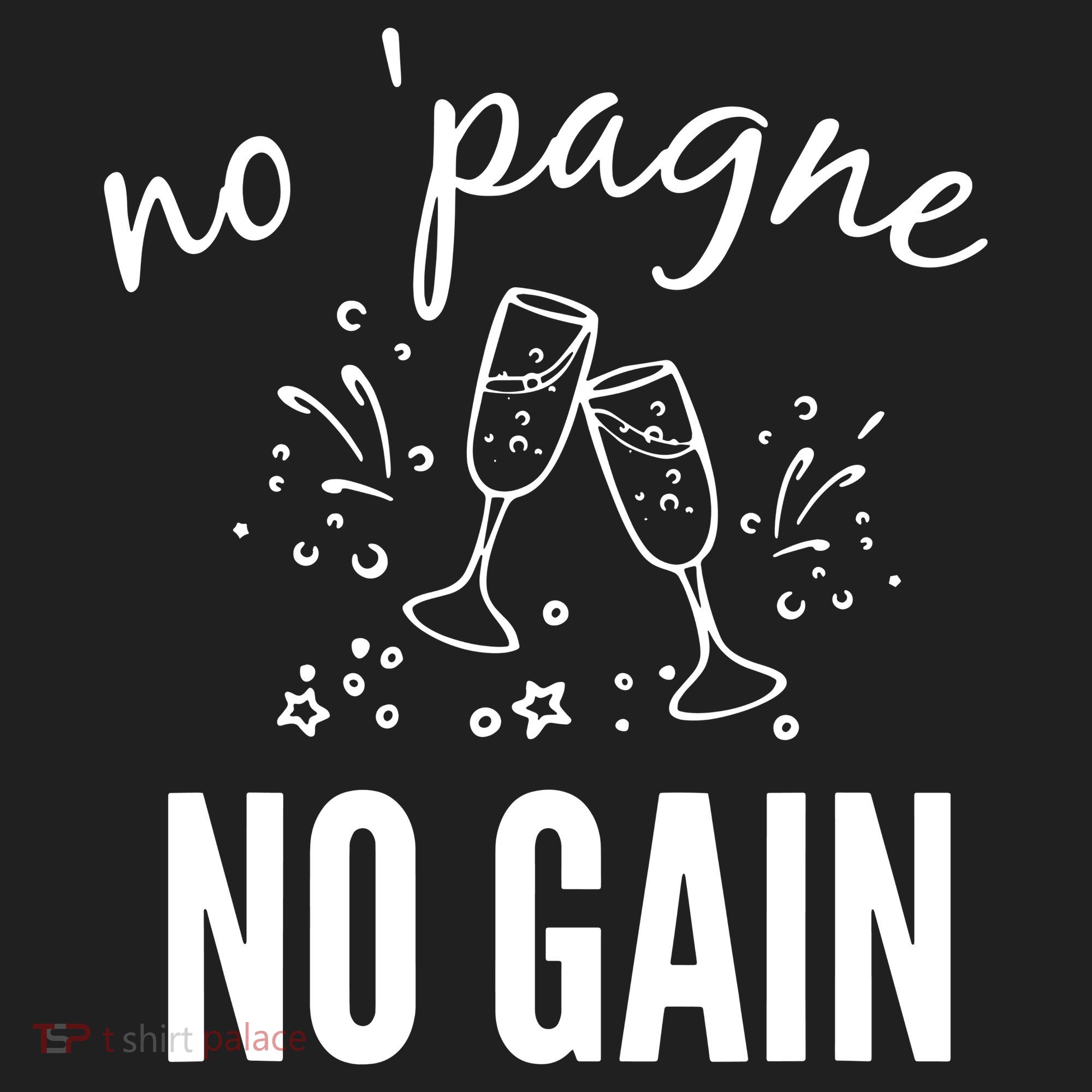 No Pagne No Gain Beanie