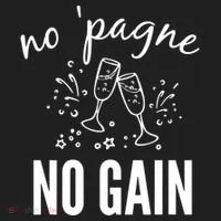 No Pagne No Gain Hat thumb 2