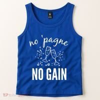No Pagne No Gain Tank Top thumb 2