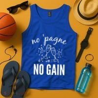 No Pagne No Gain Tank Top thumb 4
