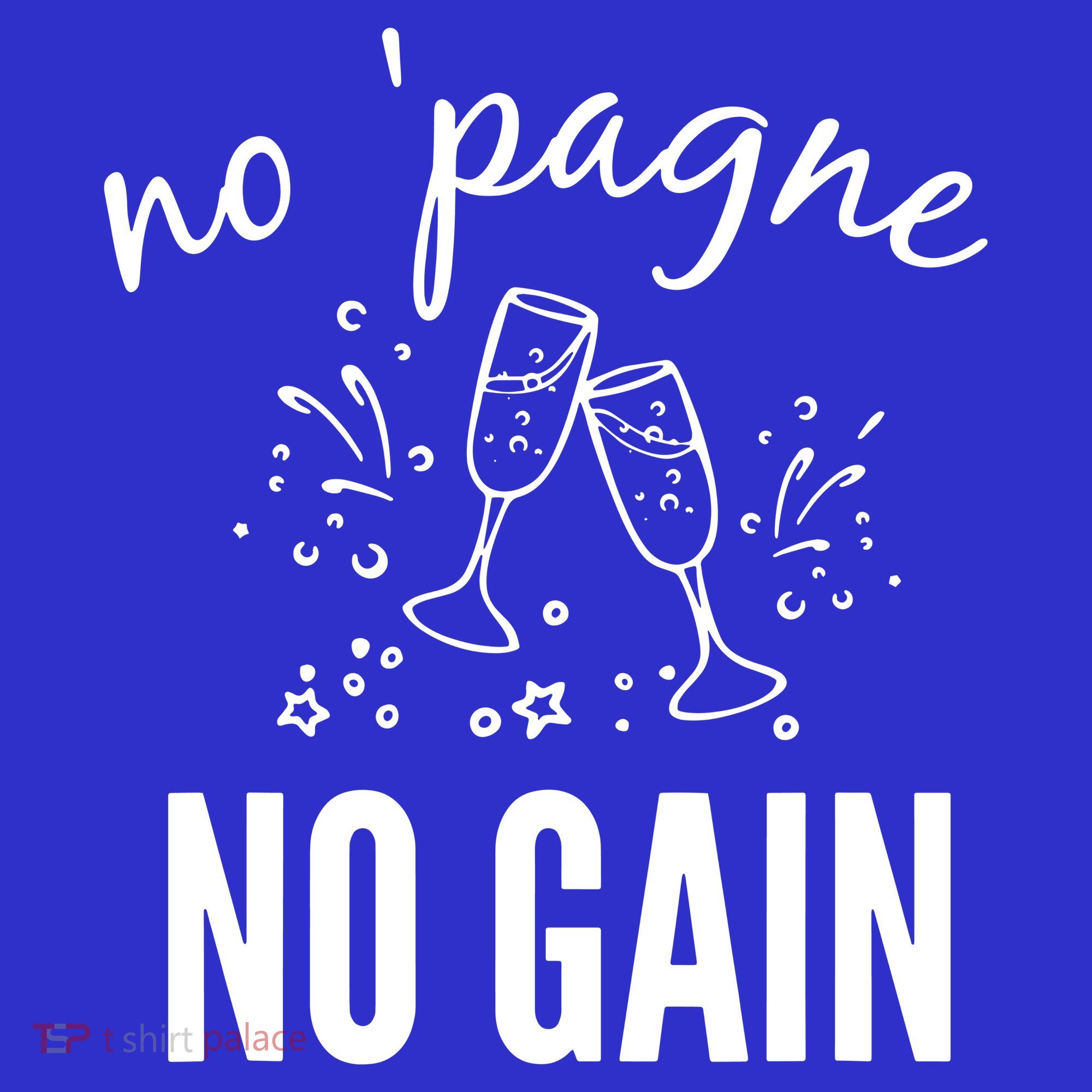 No Pagne No Gain Kids Sweatshirt