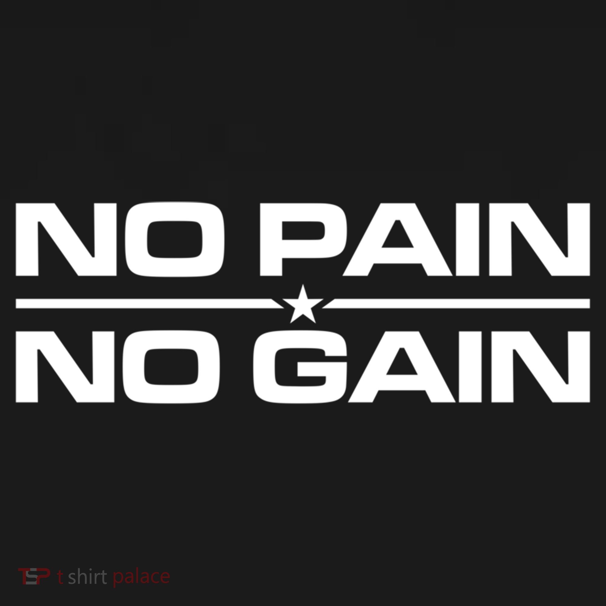 No Pain No Gain Weighlifting Training Fitness Muscle Funny Gift Women's Hoodie