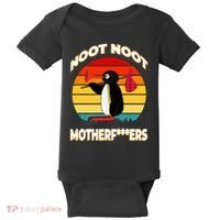 Noot Pingu Noot Meme Baby Bodysuit thumb 0