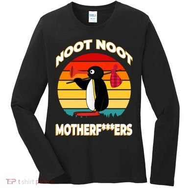 Noot Pingu Noot Meme Women's Long Sleeve Shirt