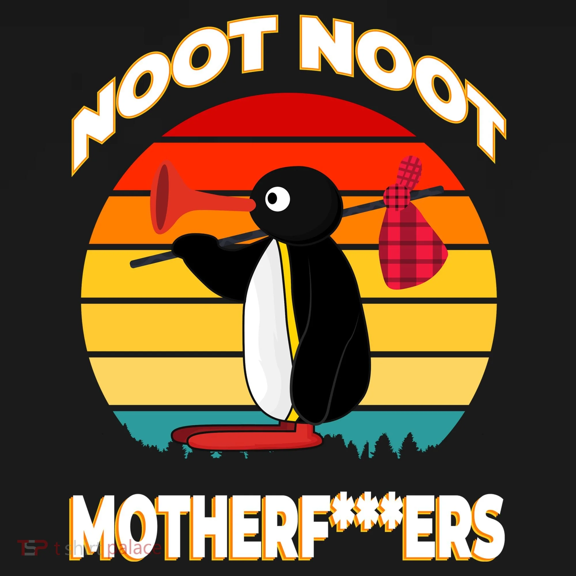 Noot Pingu Noot Meme Kids Sweatshirt