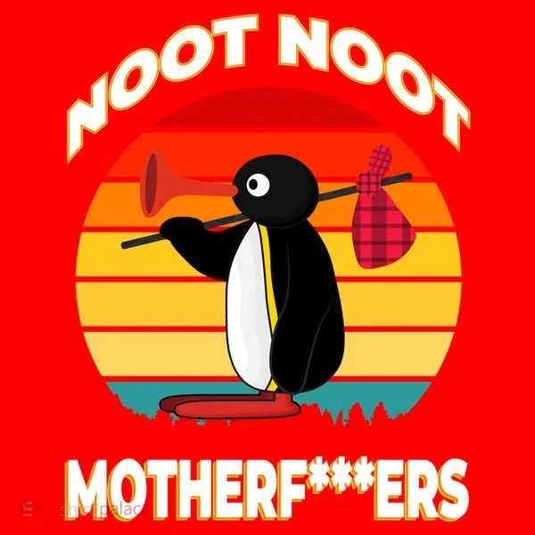 Noot Pingu Noot Meme Santa Hat