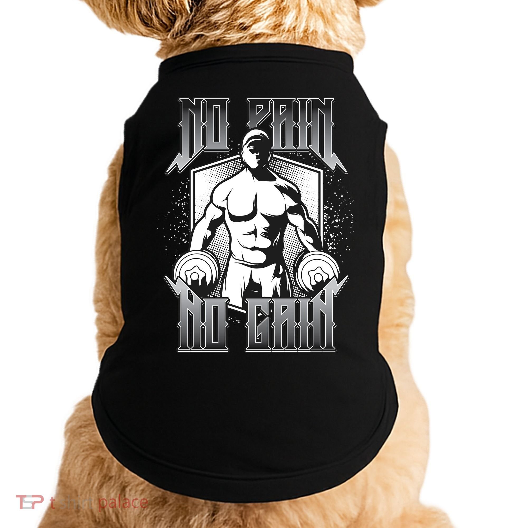 No Pain No Gain Doggie Tank