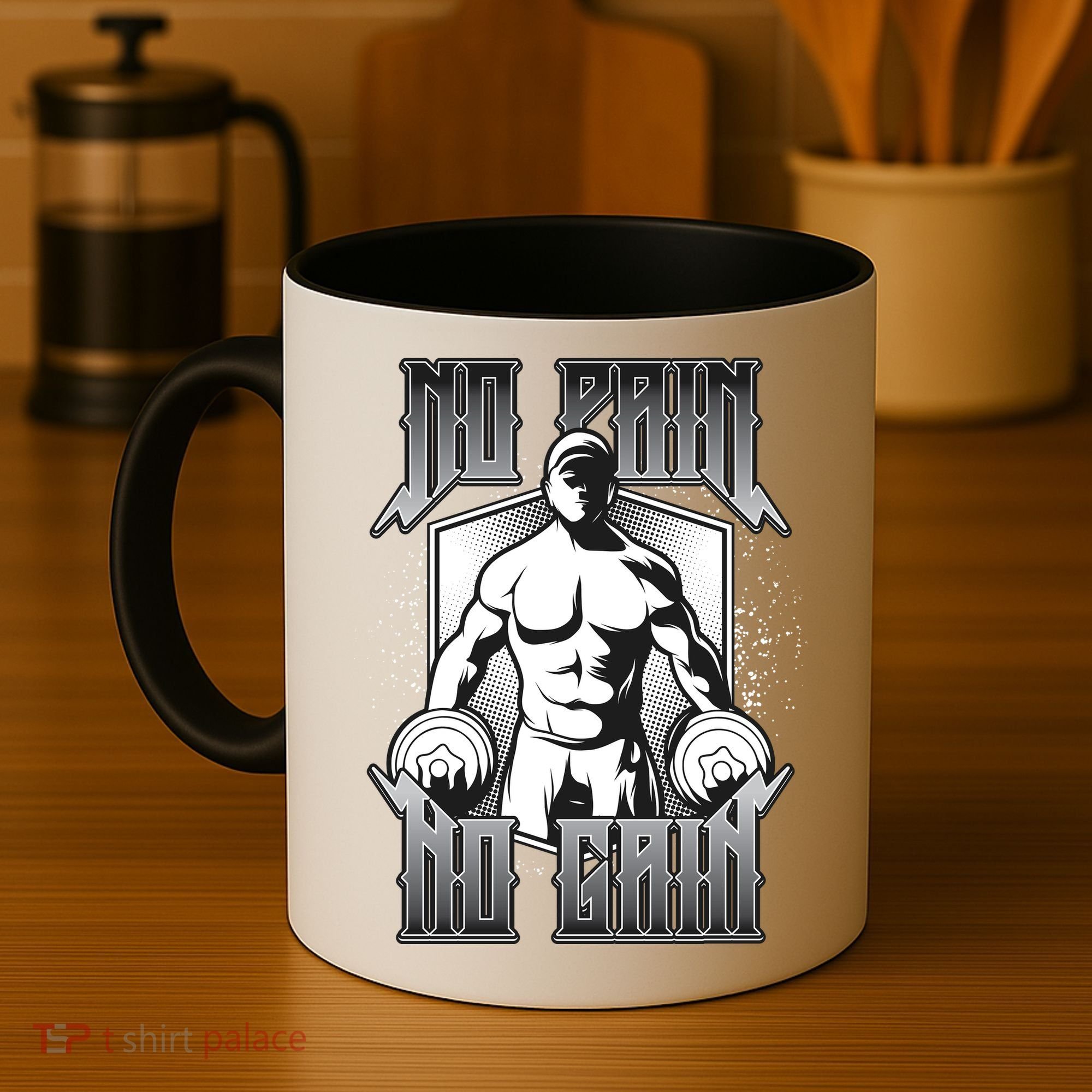 No Pain No Gain Coffee Mug
