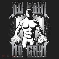 No Pain No Gain Beanie thumb 2