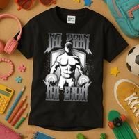 No Pain No Gain Kids T-Shirt thumb 3