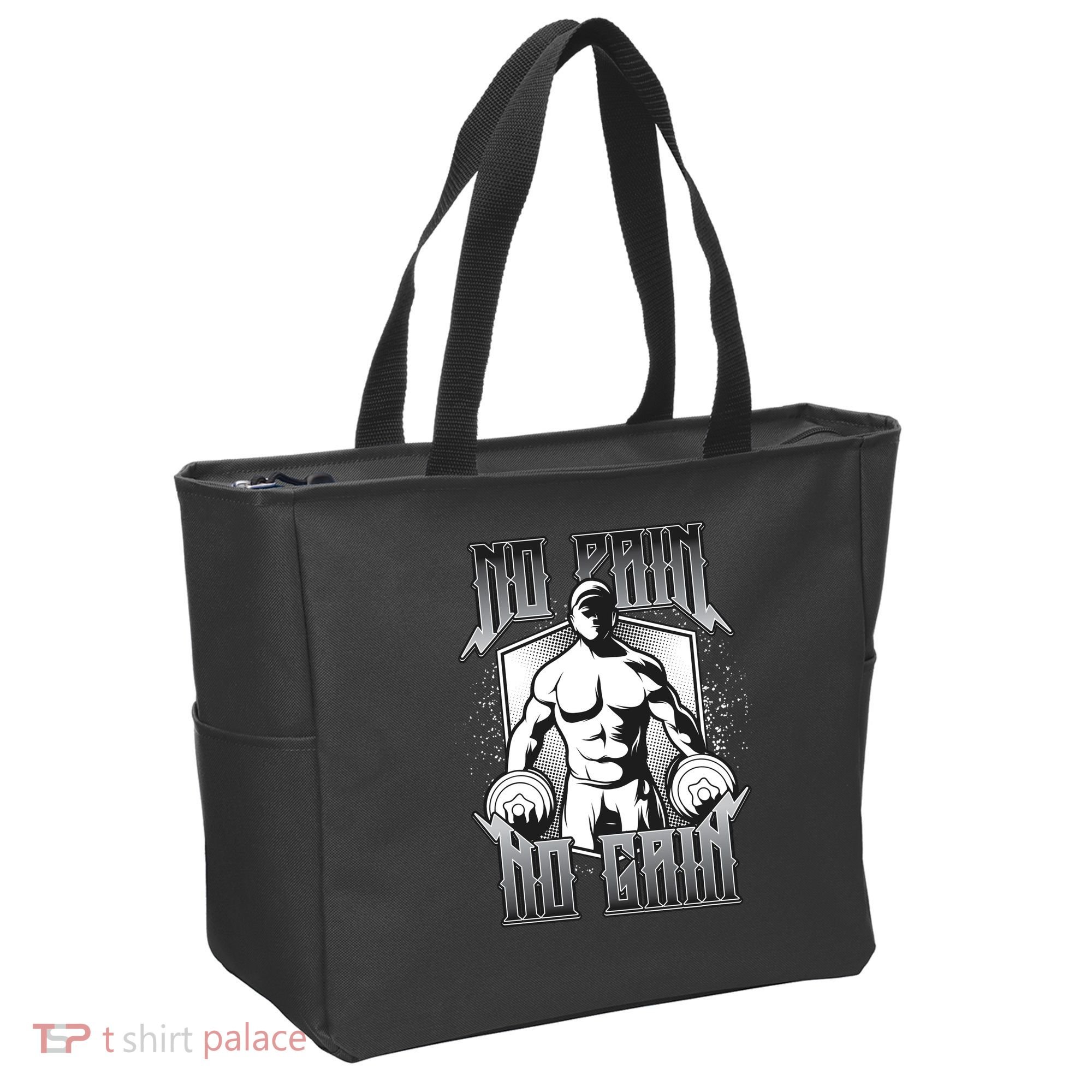 No Pain No Gain Tote Bag