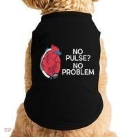 No Pulse No Problem Heartmate Lvad Heart Cvicu Doggie Tank thumb 0