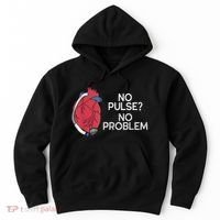 No Pulse No Problem Heartmate Lvad Heart Cvicu Hoodie thumb 0