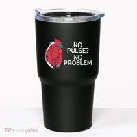 No Pulse No Problem Heartmate Lvad Heart Cvicu Tumbler thumb 0