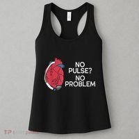 No Pulse No Problem Heartmate Lvad Heart Cvicu Women's Tank Top thumb 3