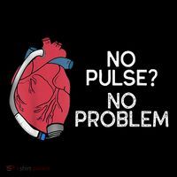 No Pulse No Problem Heartmate Lvad Heart Cvicu Baby Bodysuit thumb 2