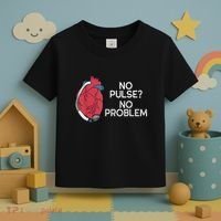 No Pulse No Problem Heartmate Lvad Heart Cvicu Toddler T-Shirt thumb 3