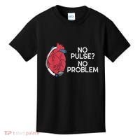 No Pulse No Problem Heartmate Lvad Heart Cvicu Kids T-Shirt thumb 0