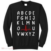 Nurse Pqrst Nursing Ecg And Ekg Alphabet Funny Nurse Sweatshirt thumb 0