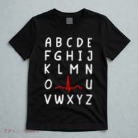 Nurse Pqrst Nursing Ecg And Ekg Alphabet Funny Nurse T-Shirt thumb 5