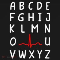 Nurse Pqrst Nursing Ecg And Ekg Alphabet Funny Nurse Polo thumb 3